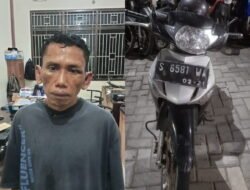 Pelaku Curanmor di Jombang ditangkap Polisi di Jalan Sawah