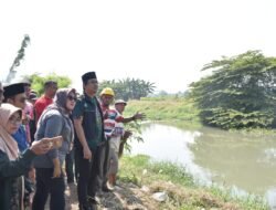 Hidupkan Lahan Pertanian, Gus Muhdlor Segera Bangun Jembatan dan Talang Irigasi