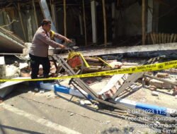 Tukang Becak Tewas Tertimpa Tembok Bangunan, Polisi Masih Selidiki Identitas Korban