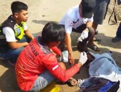 Pengamen Terkapar Dengan Mulut Berdarah Ditemukan Warga di Jalan Persawahan