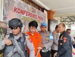 Polsek Dentim Ringkus Pencuri Perhiasan Emas di Enam TKP