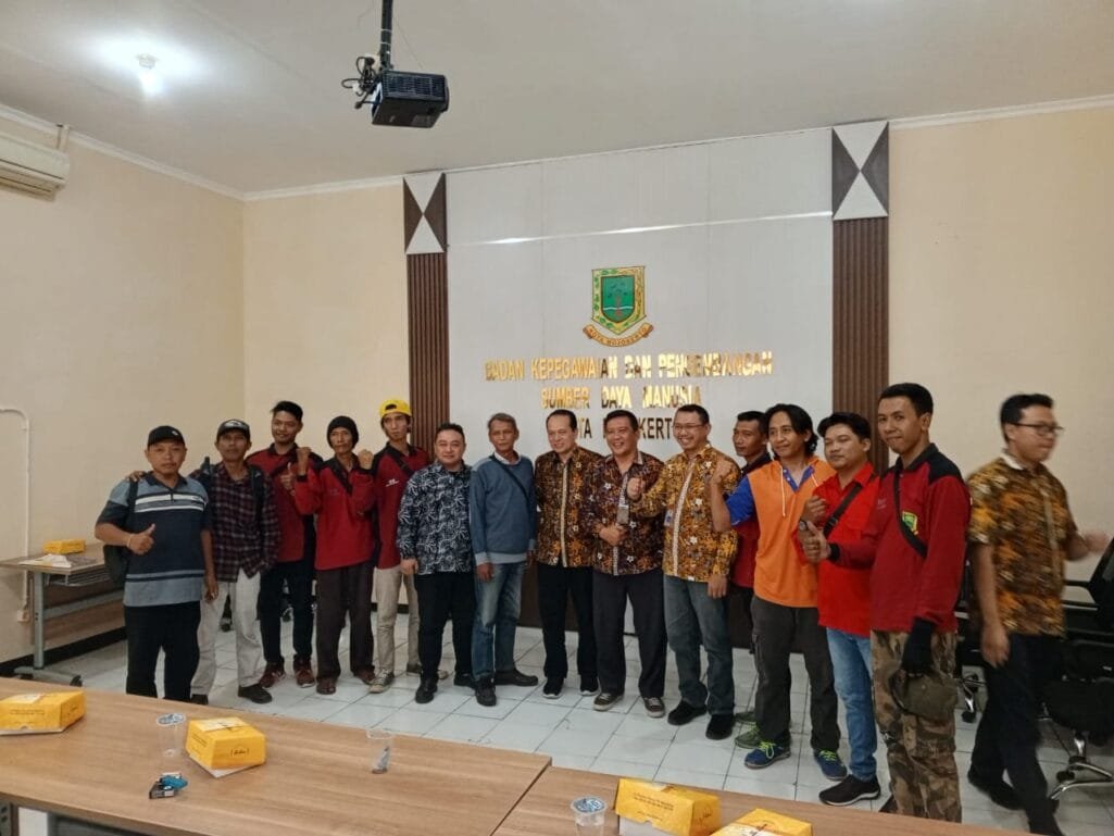 Ragukan Outsourcing, Solidaritas Pekerja Non-ASN Lakukan Audiensi Dengan BKPSDM