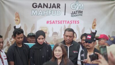Dukung Ganjar Mahfud Menang, Relawan Jatim Gelar Deklarasi