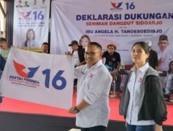 Caleg DPR RI Angela Tanoesoedibjo Ajak Seniman Sidoarjo dan Surabaya Gunakan Hak Pilih
