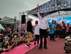 Kampanye Akbar di Malang, Ganjar Pranowo Disambut Ribuan Kesenian Bantengan