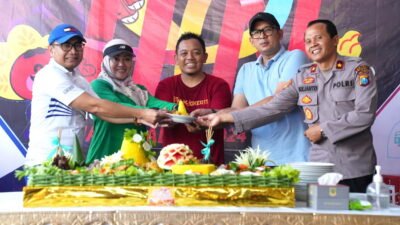 HPN 2024 PWI Mojokerto, Digebyar Musik Band, Komedi Stand Up, Senam Sehat Hingga Berbagi Hadiah