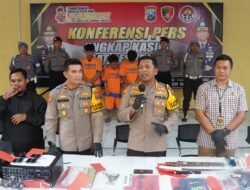Polisi  Amankan Tujuh Tersangka Pelaku Pengeroyokan Antar Kelompok di Sidoarjo