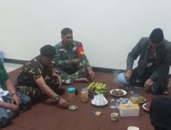 Pupuk Kebersamaan, Babinsa Komsos Dengan Tokoh Agama