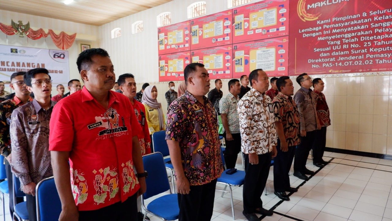 Lapas Kelas IIB Jombang Kanwil Kemenkumham Jatim Ikuti Pembukaan ...