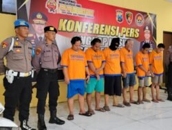 5 Tersangka Pengroyokan Terhadap Korban Anggota Perguruan Pencak Silat Lain Akhirnya di Ringkus Polisi