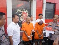 Baru 6 Jam Keluar Dari Penjara, 2 Pelaku Jambret di Benteng Pancasila Keok Ditangkap Polisi