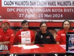 Berhalangan Hadir, Kris Dayanti Kembalikan Berkas Pendaftaran dan Penjaringan Bacawali Kota Batu Via Zoom Meeting