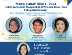 Literasi Digital Kabupaten Sidoarjo