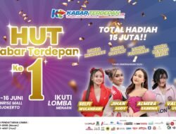 Semarak HUT Ke-1 Kabar Terdepan, Hadirkan 4 Artis hingga Aneka Lomba