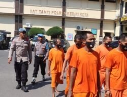 Ungkap Delapan Kasus, Diantaranya Curanmor Belasan Tersangka Diringkus Polres Kediri Kota