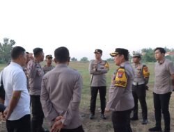Jelang Pengesahan, Polres Lamongan Lakukan Pengecekan Lokasi Penyekatan