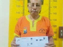 Edarkan Narkoba Jenis Sabu, Warga Desa Guminingrejo Ditangkap Satresnarkoba Polres Lamongan.