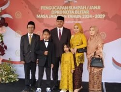 Yasa Kurniawanto Dilantik Menjadi Anggota DPRD Kota Blitar