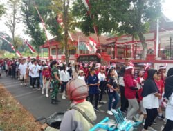 Warga Kebonagung Turun Ke Jalan Dalam Jalan Santai 2024