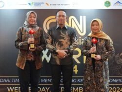 Pemkot Mojokerto Sabet Dua Penghargaan di CNN Indonesia Award 2024