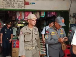 Bea Cukai Bersama Satpol PP Kabupaten Sidoarjo Sosialisasi Rokok Ilegal Di Pasar Porong Dan Pasar Krembung