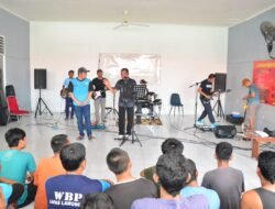 Wujudkan Hak Rekreasional bagi Warga Binaan, Lapas Lamongan Gelar Kegiatan Live Music
