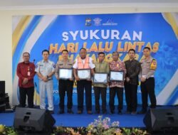Satlantas Polres Gresik Syukuran Hari Lalu Lintas Bhayangkara Ke-69, Luncurkan Inovasi dan Aksi Sosial