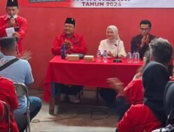 Ratusan Kader ‘Banteng’ Mojoroto All Out Menangkan Pasangan Vinanda – Gus Qowim