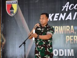 Syukuran Kenaikan Pangkat, Dandim 0815/Mojokerto : Jadikan Evaluasi Sebagai Bentuk Tanggungjawab Mora