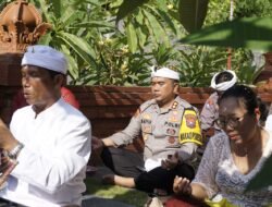 Wakapolresta Sidoarjo Ajak Umat Hindu Doakan Pilkada 2024 Aman dan Damai