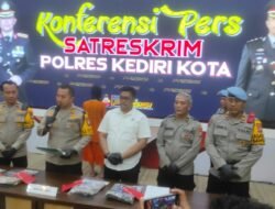 Sempat Kabur Beberapa Hari, Pelaku Kekerasan Hingga Tewas di Balowerti Diringkus Polres Kediri Kota