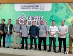 Kejari Blitar Gelar Coffee Morning bersama Awak Media dan Ormas Se-Blitar Raya, Kajari : Kasus Dugaan Korupsi PDAM terus Berlanjut