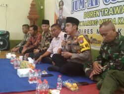 Dengarkan Keluhan Masyarakat, Polsek Dlanggu Gelar Kegiatan Jum’at Curhat