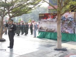 Sehari Jelang HUT TNI Ke 79, Kodim 0808/Blitar Ziarah Ke Taman Makam Pahlawan Raden Wijaya