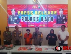 Kurang Dari Tujuh Jam, Pelaku Penembakan di Kota Batu Dapat Dibekuk Polisi