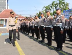 Polres Kediri Kota Gelar Pasukan Ops Zebra Semeru 2024, Ini Sasaran Pelanggaran Lalu Lintas