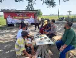 Wujudkan Pilkada Damai, Polsek Prambon Gelar Sahabat Curhat