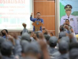 Hadiri Sosialisasi KTR dan KTM, Pj Taufik Komitmen Ciptakan Ruang Publik Tanpa Asap Rokok