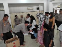 Polsek Sidoarjo Kota Gelar Doa Bersama dan Santuni 24 Anak Yatim