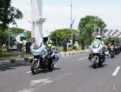 Patroli Gabungan di Sidoarjo, Wujudkan Situasi Kondusif di Saat Pelantikan Presiden Terpilih