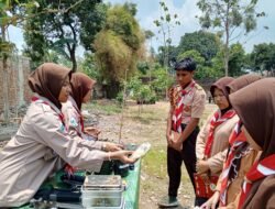 Koramil 0815/18 Gondang Sosialisasikan Saka Wira Kartika & Pra Rekrutmen Anggota Baru