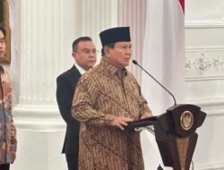 Presiden Prabowo Umumkan 48 Metri di Kabinet Merah Putih