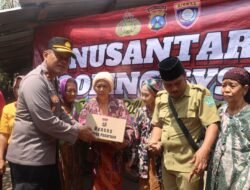 Polres Pasuruan Bagikan Air Bersih dan Sembako di Kecamatan Kejayan