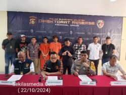 3 Perampok Minimarket Di Pemulutan Todong Karyawan Dengan Senpira Ambir Rokok Dan Uang Dilaci Kasir