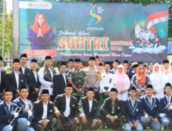 Kapolres Kediri Kota Hadiri Upacara Peringatan Hari Santri Nasional Di Balai Kota Kediri