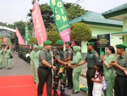 Dandim 0816/Sidoarjo Bersama Pjs. Bupati Sidoarjo Sambut Hangat Kunjungan Kerja Danrem 084/BJ
