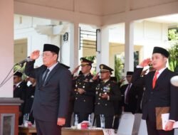 Usung Tema Maju Bersama Indonesia Raya, Kapolres Lamongan Hadiri Upacara Peringatan Hari Sumpah Pemuda