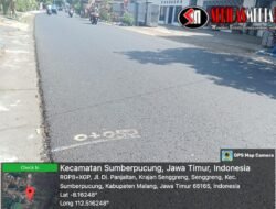 Prioritas Pelayanan Masyarakat, DPUBM Malang Rampungkan Peningkatan Jalan Desa Senggreng