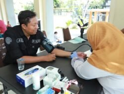 Peringati HUT Humas Polri Ke-73, Polres Gresik Gelar Aksi Donor Darah