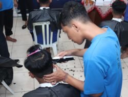 Siapkan Bekal untuk Kemandirian, Lapas Kediri Bina Keterampilan Cukur Ala BarberShop